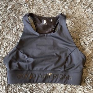 Good American core power sports bra.